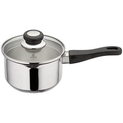 Judge Vista 16cm 1.5L draining saucepan with double-sided lid, steam release, induction compatible – Keans Claremorris