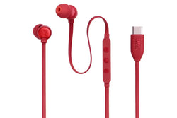 JBL Tune 310C USB-C Wired In-Ear Headphones High Res Red| JBLT310CRED