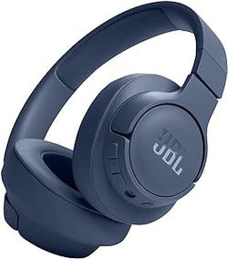 JBL Tune 720BT Blue wireless over-ear headphones with Pure Bass, 76H battery, Bluetooth 5.3, available at Kean’s