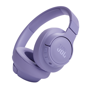 JBL Tune 720BT wireless over-ear headphones in purple with Pure Bass, 76H battery, Bluetooth 5.3, foldable design – Keans