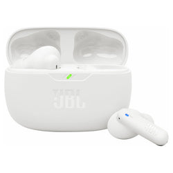 JBL Wave Beam 2 True Wireless Noise‑Cancelling Earbuds White