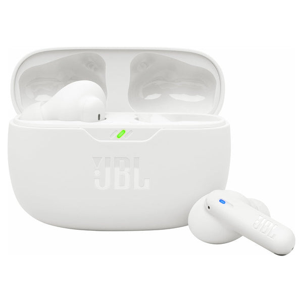 JBL Wave Beam 2 True Wireless Noise‑Cancelling Earbuds White