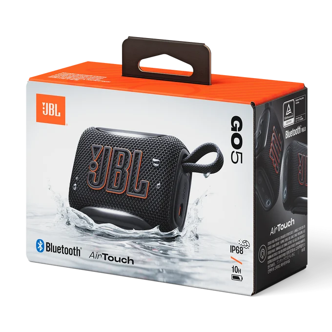 JBL GO 5 Compact Portable Speaker IP68 Auracast Black| JBLGO5BLK - Image 8