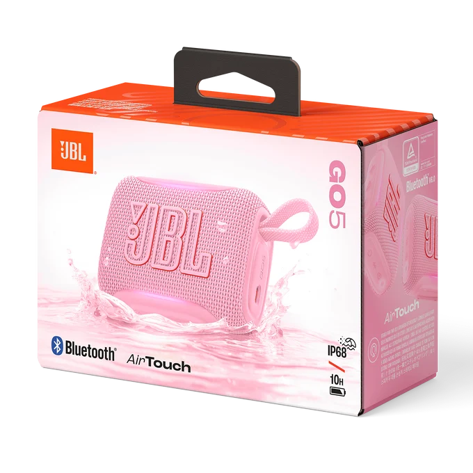 JBL GO 5 Compact Portable Speaker IP68 Auracast Pink| JBLGO5PIK - Image 8