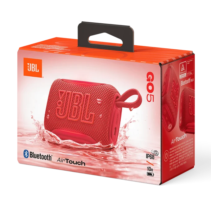 JBL GO 5 Compact Portable Speaker IP68 Auracast Red| JBLGO5RED - Image 8