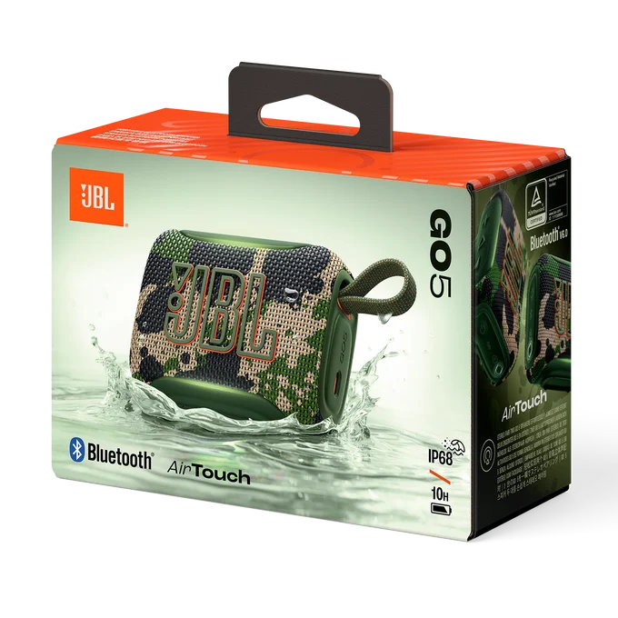 JBL GO 5 Compact Portable Speaker IP68 Auracast Camo Quad| JBLGO5SQUAD - Image 8