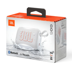 JBL GO 5 Compact Portable Speaker IP68 Auracast Camo White| JBLGO5WHT