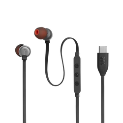 JBL Tune 310C USB-C Wired In-Ear Headphones High Res Black| JBLT310CBLK