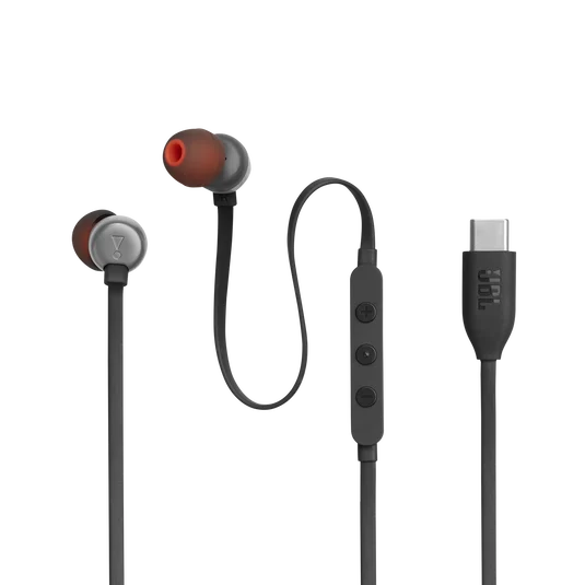 JBL Tune 310C USB-C Wired In-Ear Headphones High Res Black| JBLT310CBLK - Image 6