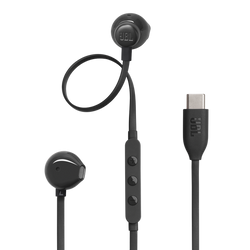 JBL Tune 305C USB-C Wired Earbuds High Resolution Black| JBLT305CBLK Keans Claremorris