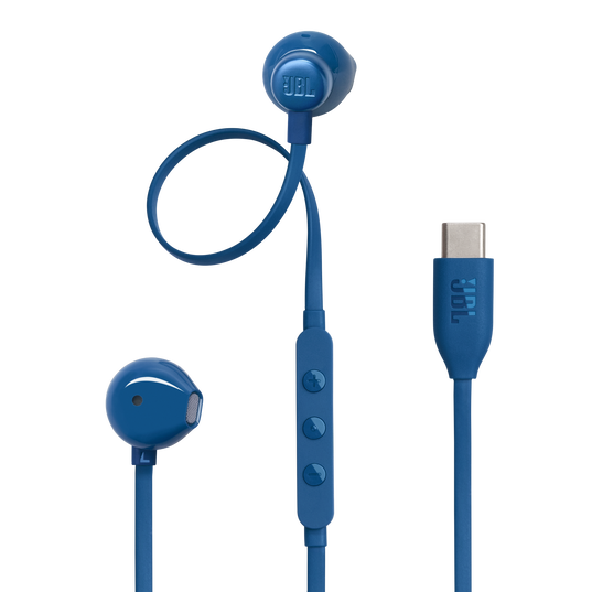 JBL Tune 305C USB-C Wired Earbuds High Resolution Blue| JBLT305CBLU Keans Claremorris
