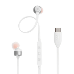 JBL Tune 310C USB-C Wired In-Ear Headphones High Res White| JBLT310CWHT Keans Claremorris