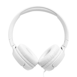 JBL Tune 520C USB-C On-Ear Wired Headphones Mic White| JBLT530CWHT