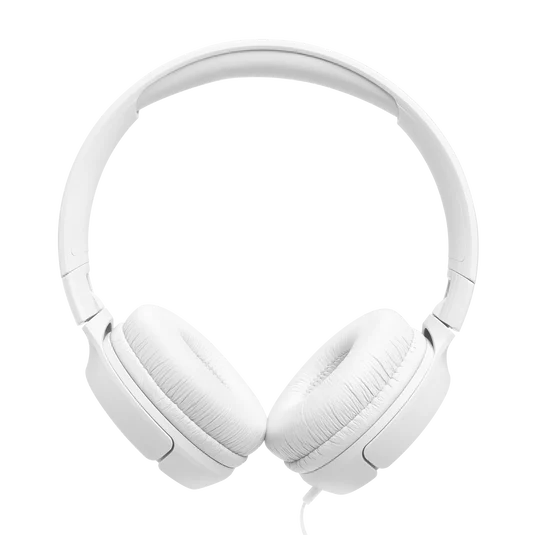 JBL Tune 520C USB-C On-Ear Wired Headphones Mic White| JBLT530CWHT - Image 3