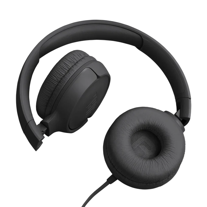 JBL Tune 520C USB-C On-Ear Wired Headphones Mic Black| JBLT530CBLK - Image 8