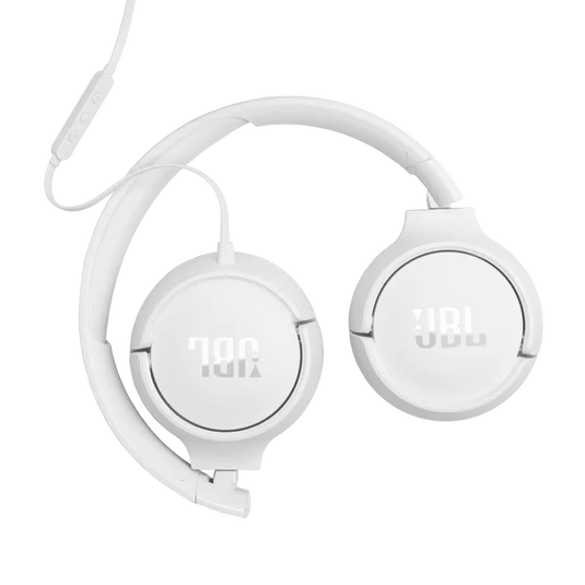 JBL Tune 520C USB-C On-Ear Wired Headphones Mic White| JBLT530CWHT - Image 7