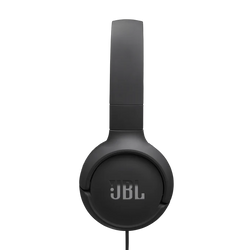 JBL Tune 520C USB-C On-Ear Wired Headphones Mic Black| JBLT530CBLK
