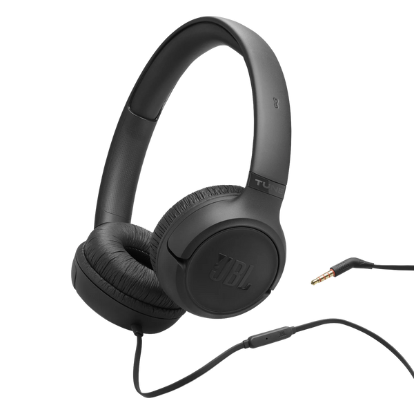 JBL Tune 530 On-Ear Wired Headphones Pure Bass Black| JBLT530BLK Keans Claremorris