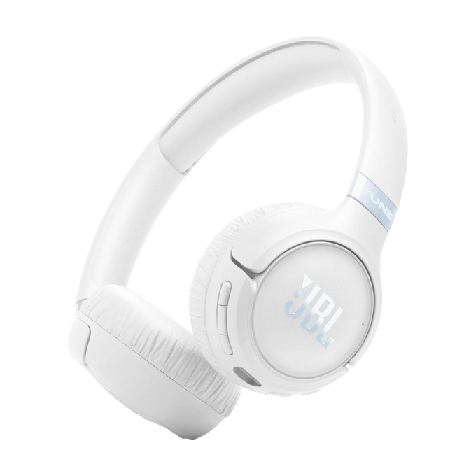 JBL Tune 680NC Wireless On-Ear Noise Cancelling Headphones White| JBLT680NCWHT Keans Claremorris