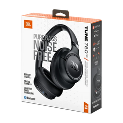 JBL Tune 780NC Wireless Over-Ear ANC Headphones Multi-Point Black| JBLT780NCBLK