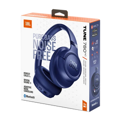 JBL Tune 780NC Wireless Over-Ear ANC Headphones Multi-Point Blue| JBLT780NCBLU
