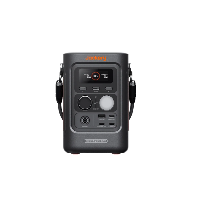 Jackery Explorer 300D Portable Power Station - Black & Orange| 263-21-0001-000356 Keans Claremorris
