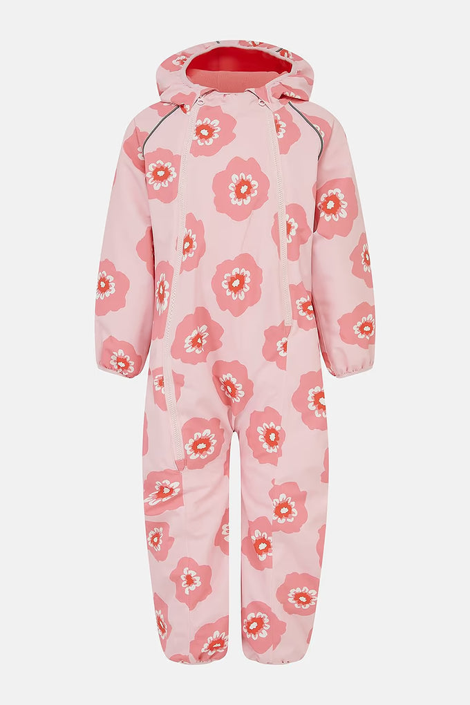 Jamie Puddlesuit - Pink Flower Keans Claremorris 