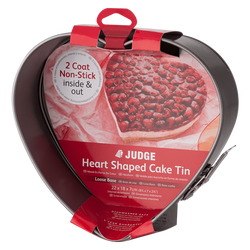 Judge Non-Stick Heart Cake Tin 22x18x7cm Keans Claremorris