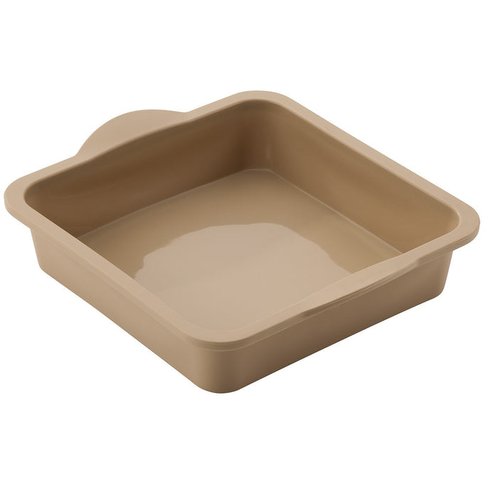 Judge Silicone Bakeware 8”/20cm Square Cake Tin Hazelnut Keans Claremorris