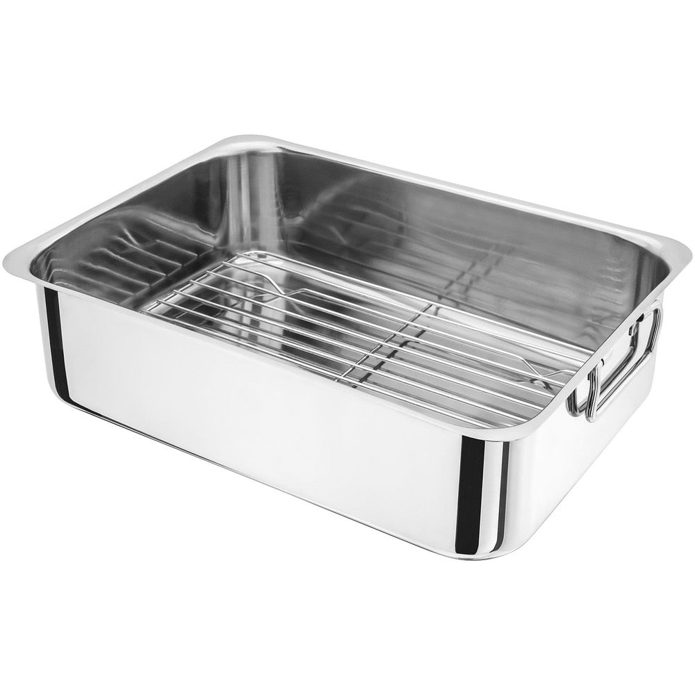 Judge Speciality Cookware Roasting Pan with Rack 36x26x10cm Keans Claremorris