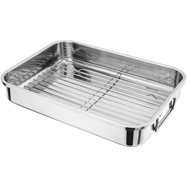Judge Speciality Cookware Roasting Pan with Rack 36x26x6cm Keans Claremorris 