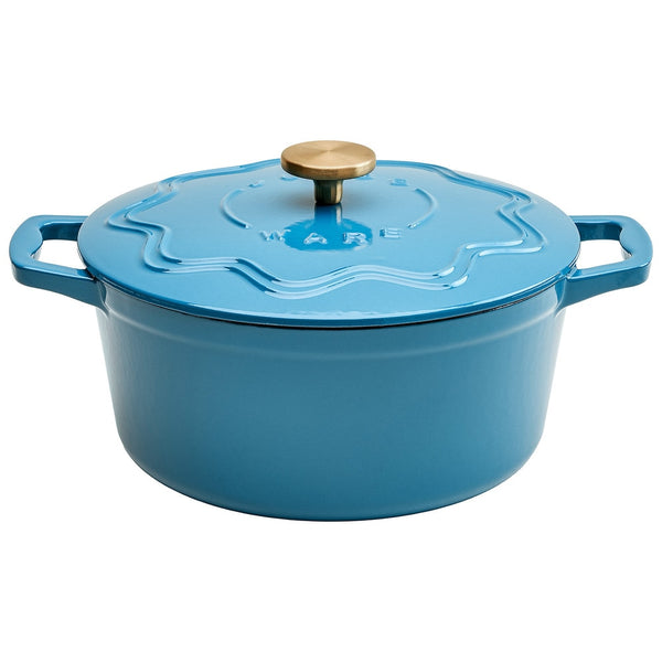 Judge Ware Cast Iron 26cm Casserole 4.5L Blue Keans Claremorris
