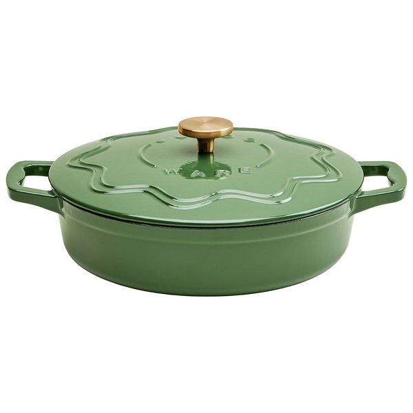 Judge Ware Cast Iron 28cm Shallow Casserole 3L Green Keans Claremorris
