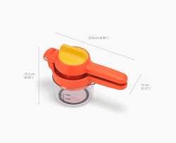 Joseph Joseph JuiceMax - Dual Action Orange Citrus Press & Measure