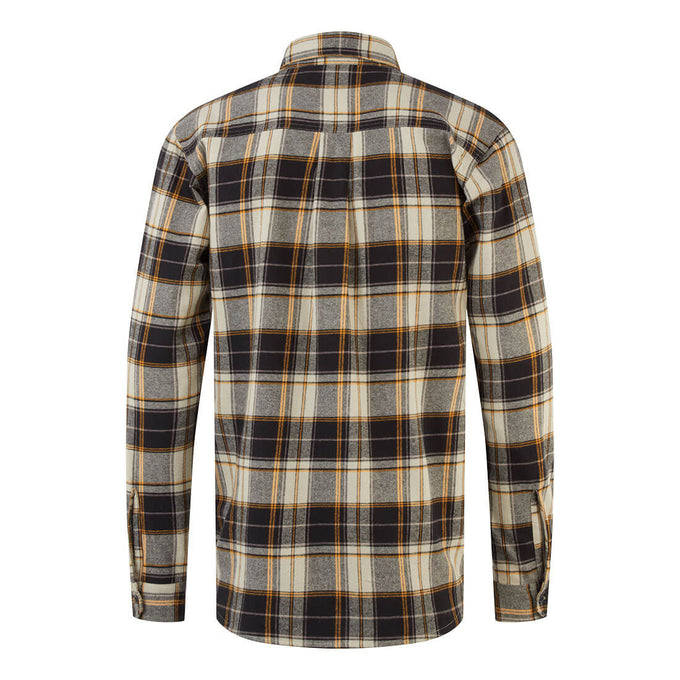 Unlined Check Shirt Black - Image 2