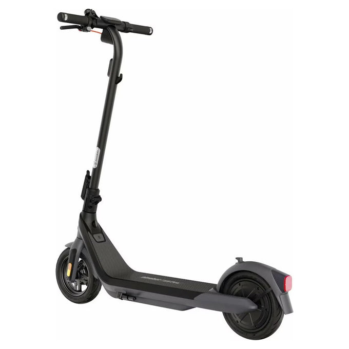 Segway E2 PRO D Black electric scooter on a white background