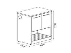 Sahara Kitchen Island Unit