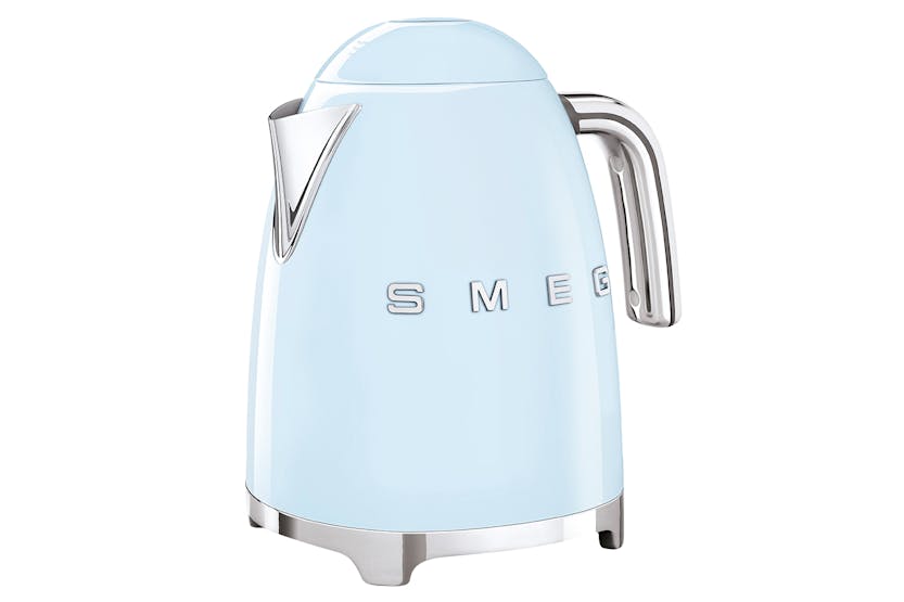 Smeg 1.7L 50's Style Kettle in Pastel Blue, Model KLF03PBUK – Stylish Retro Electric Kettle | Keans Claremorris