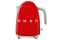 Smeg 1.7L Red 50’s Style Kettle with 3000W fast boil, soft-opening lid, removable filter, 360° base – Kean’s Claremorris –