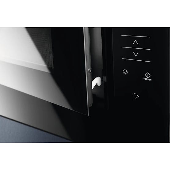Electrolux 26L 900W Built-in Microwave KMFD264TEX in Black/Stainless Steel – Available at Keans Claremorris