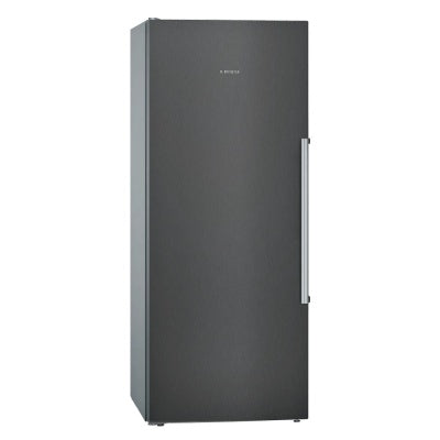 Siemens iQ500 Black Freestanding Fridge KS36VAXEP with hyperFresh plus, LED light, BottleRack – available at Keans