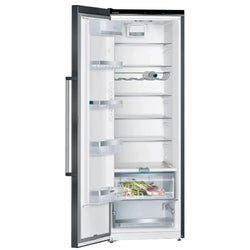 Siemens iQ500 Black Freestanding Fridge KS36VAXEP, sleek design, energy-efficient, available at Keans Claremorris