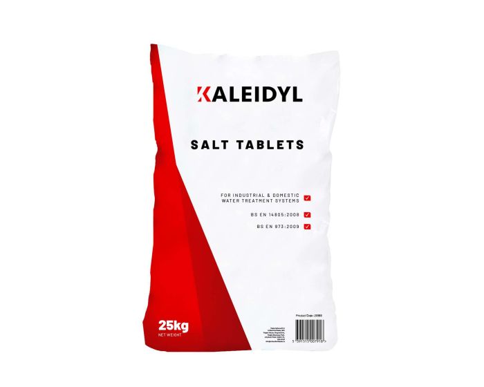 Kaleidyl Salt Water Softener Tablets 25Kg Bag Keans Claremorris