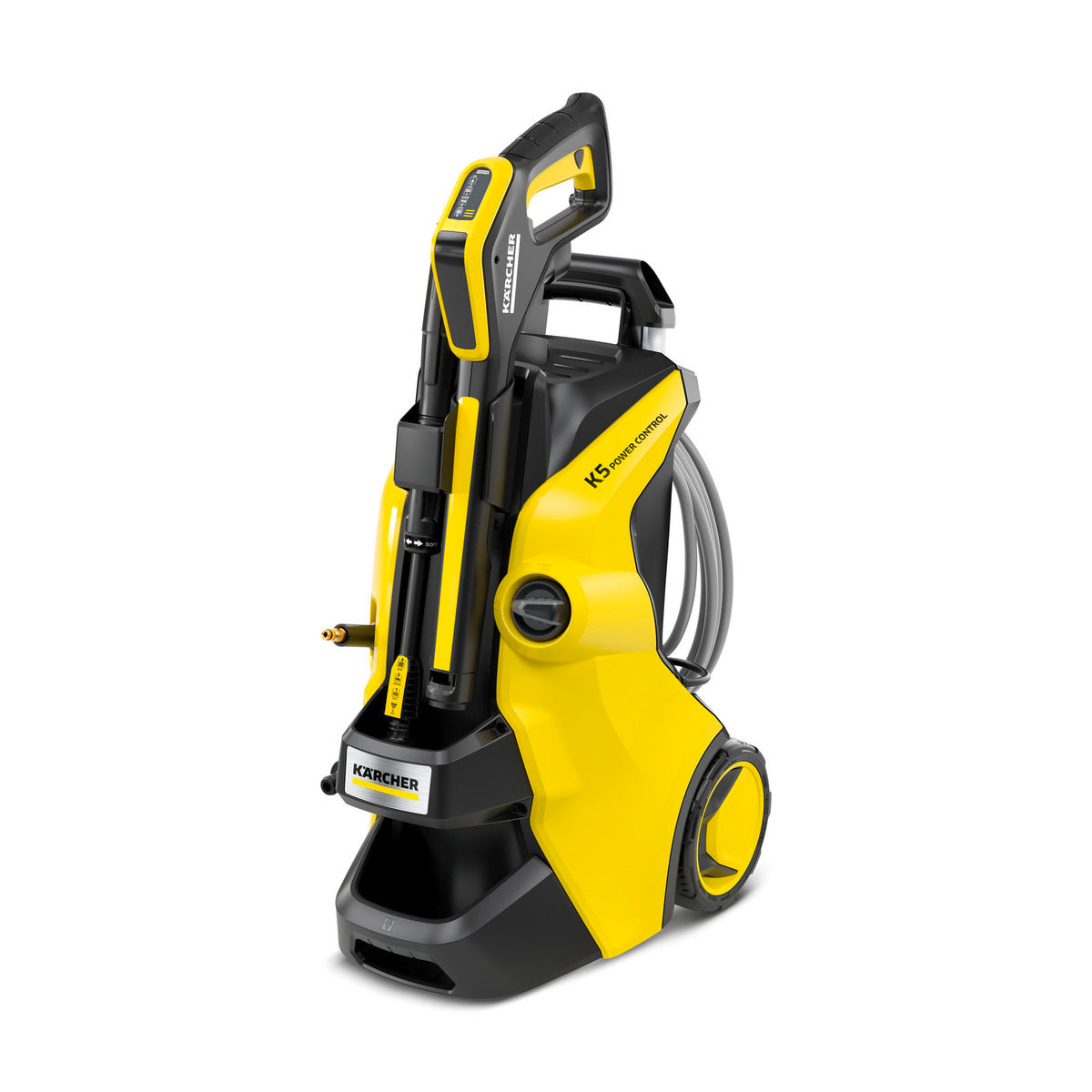 Karcher K 5 Power Control Flex pressure washer, 145 bar, 10m hose, Plug ‘n’ Clean system, available at Kean’s Claremorris. –