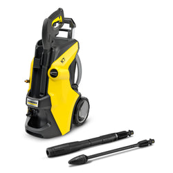 Karcher K7 Power Flex pressure washer with 180 bar, 600 l/h flow, water-cooled motor, 10m hose, available at Kean’s