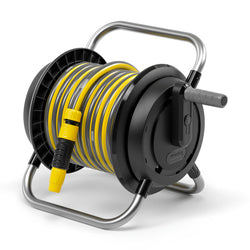 Kärcher Hose Reel 2.10 Set with 10m PrimoFlex hose, foldable crank, UV resistant, compact design – available at Kean’s