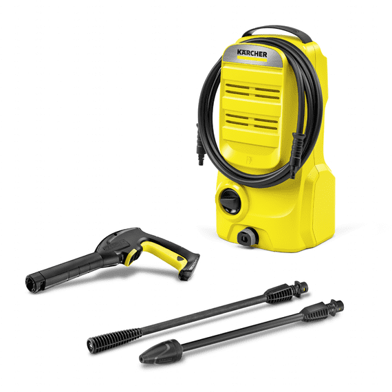 Karcher K2 Classic Pressure Washer – lightweight 3.7kg, 110 bar power, compact design, quick connect, from Kean’s