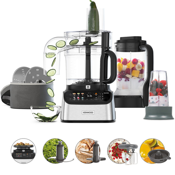 Kenwood 7-in-1 Multipro Express + Weighing & Direct Serve Food Processor | FDM73.850SS