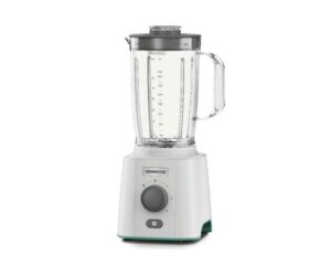 Kenwood Blend-X Fresh Blender White Cream & Teal, 2L capacity, 650W, 3 speeds, ice crush, dishwasher safe - Keans Claremorris
