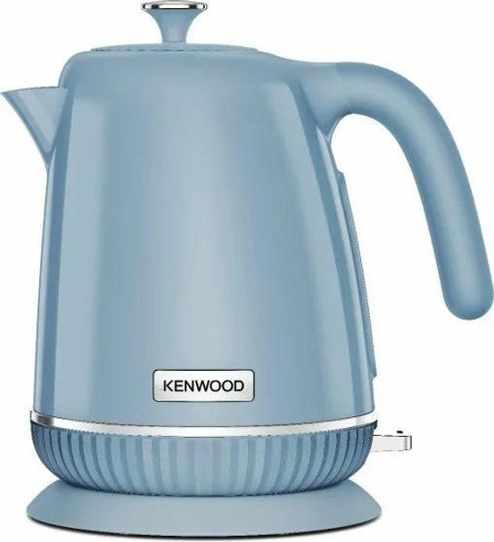 Kenwood Elegancy 1.7L Blue Jug Kettle with rapid boil, removable filter, 360° base, LED indicator – Keans Claremorris